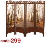 پاراوان پارتیشن طرح طبیعت کد 399